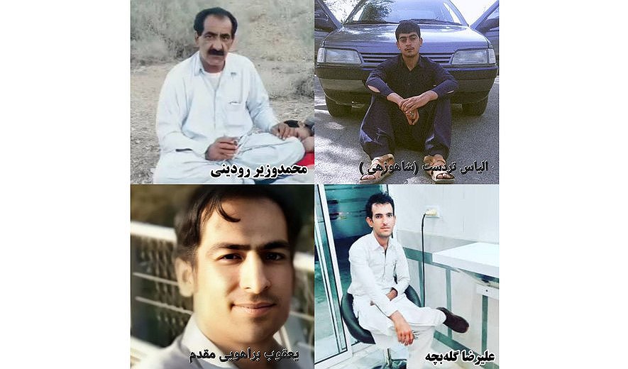 4 Baluch Men Executed for Drug Charges in Zahedan