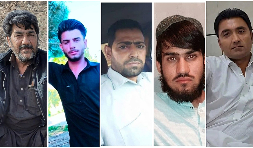 Four Baluch Minorities and an Afghan National Hanged in Zahedan