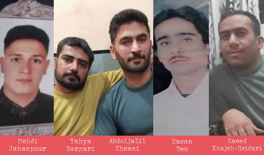 5 Men Including 4 Baluch Executed in Shiraz