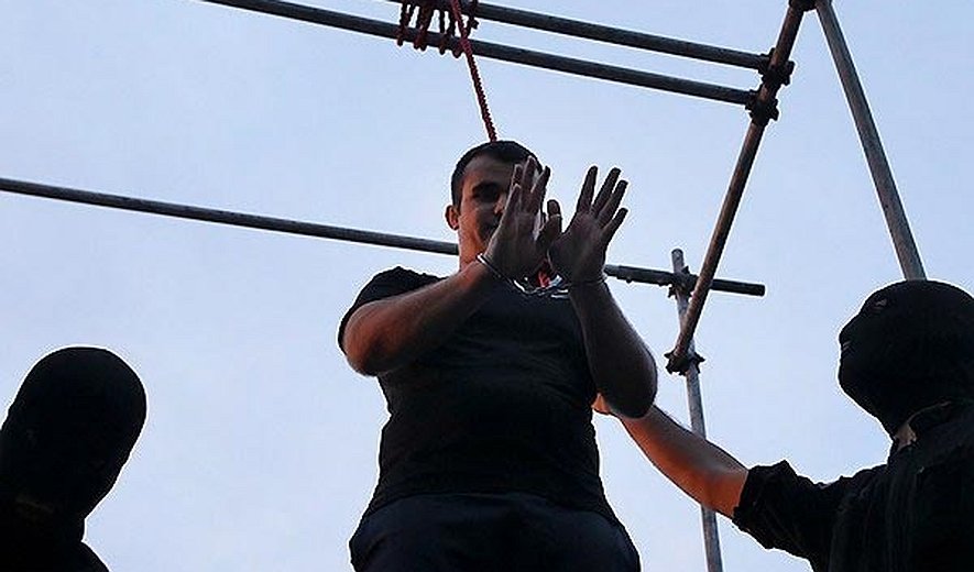 اعدام سعید زرگری در ملاء عام در اردستان