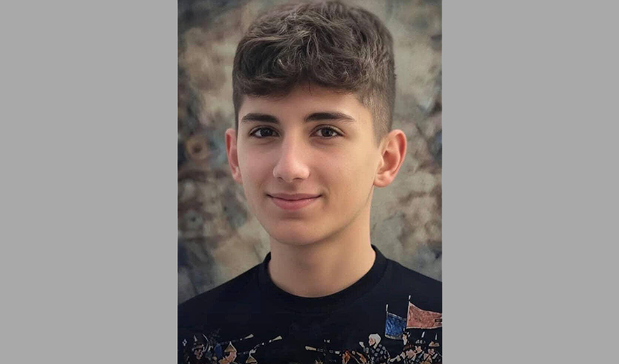 Victim Accounts: Amir Ali Ghanbarzadeh, 16, Shot Dead Minutes After Joining Protest