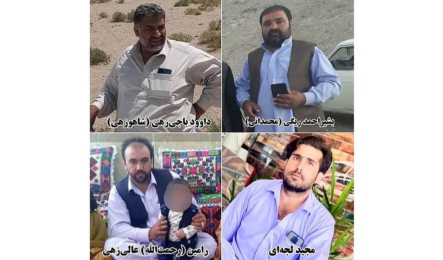 4 Baluch Men Hanged in Zahedan; 3 Others at Grave Risk of Execution