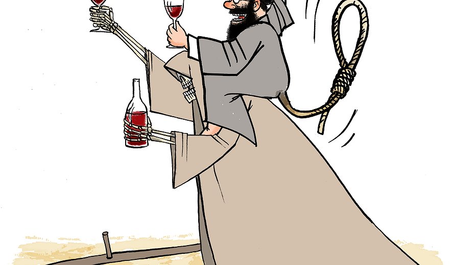 Tehran's "Daesh" rulers celebrating mass-execution of Sunni Kurds