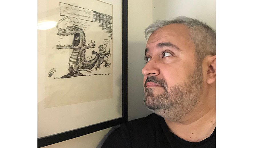 نیک آهنگ کوثر: کارتونیست حق دارد علیه همه ناقضان حقوق بشر موضع بگیرد