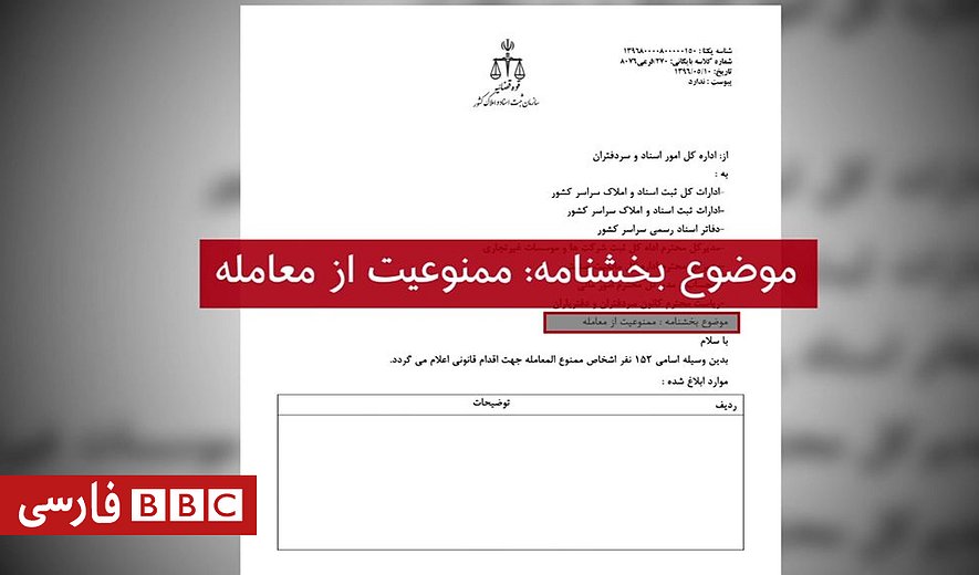 ممنوع المعاملگی حکمی برای محدودیت آزادی بیان