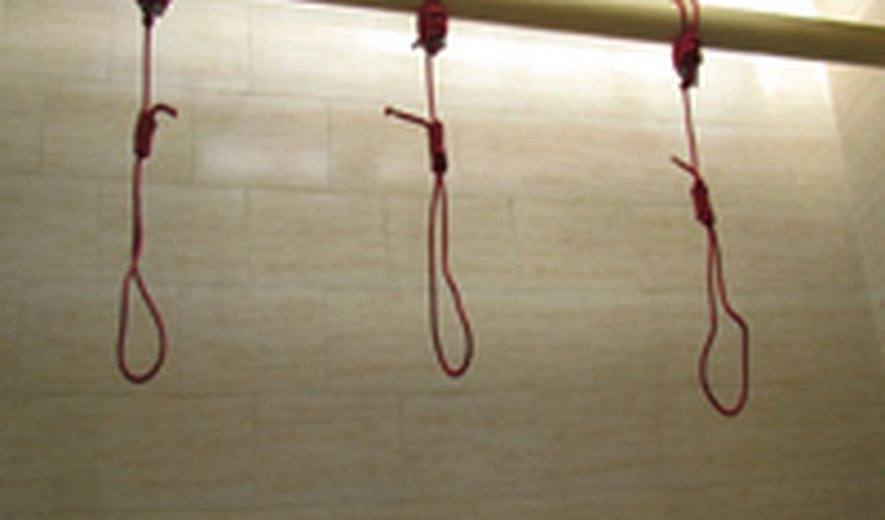 Four prisoners were hanged in Iran