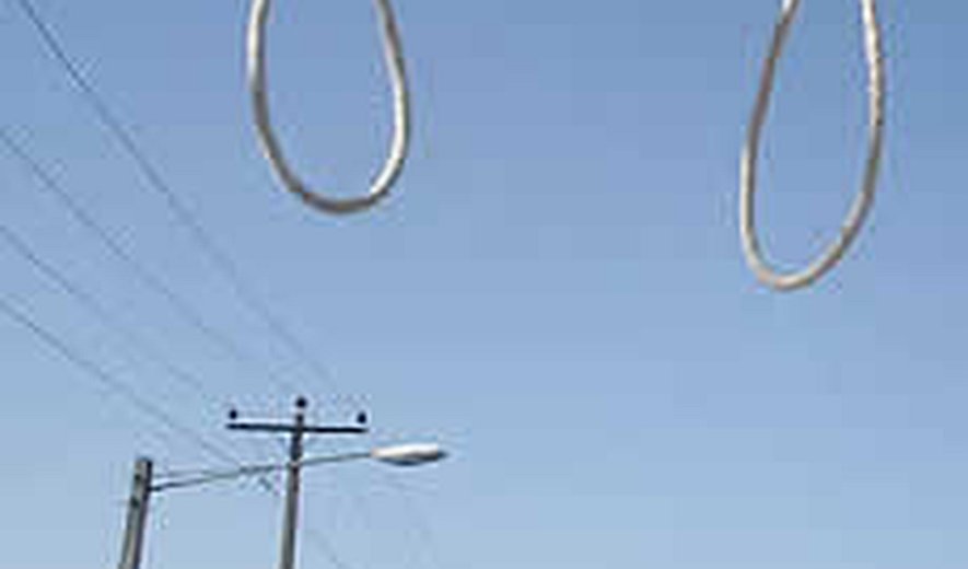 Eight people were hanged in western Iran yesterday May 9th