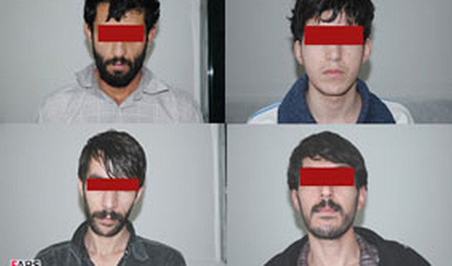 Public lashes for four people in the city of Karaj on Wednesday January 30